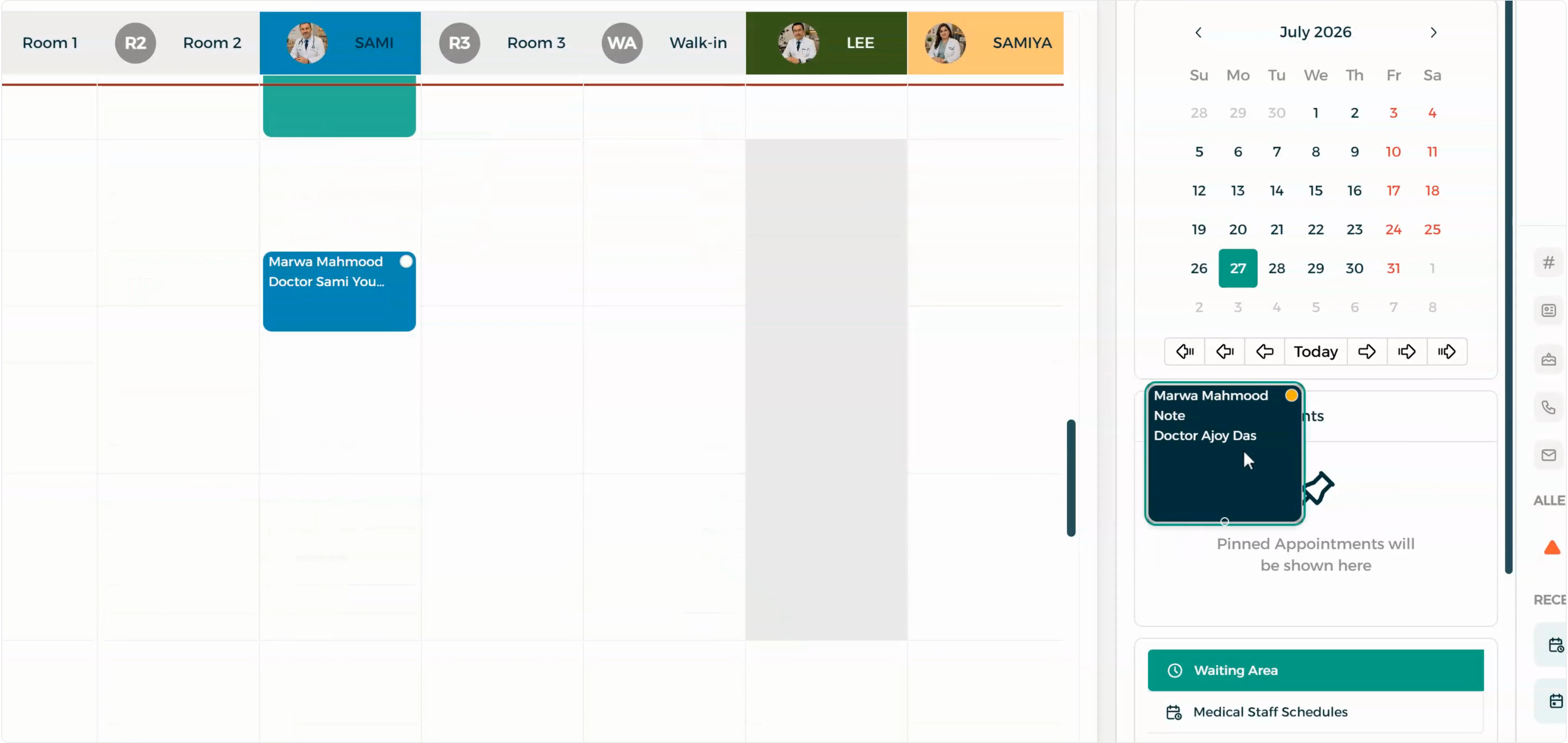 الخطوة 17 - تثبيت موعد