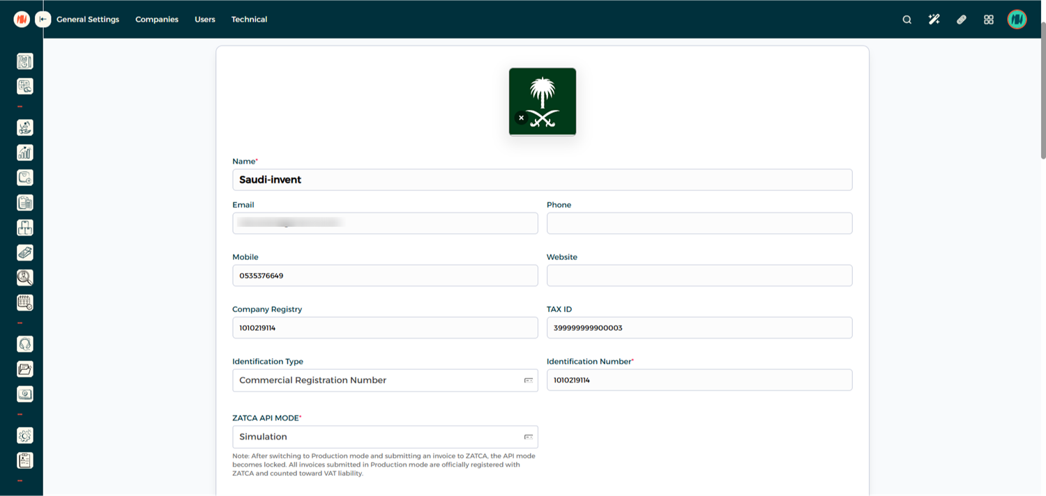 Step 4 - Review Company Information