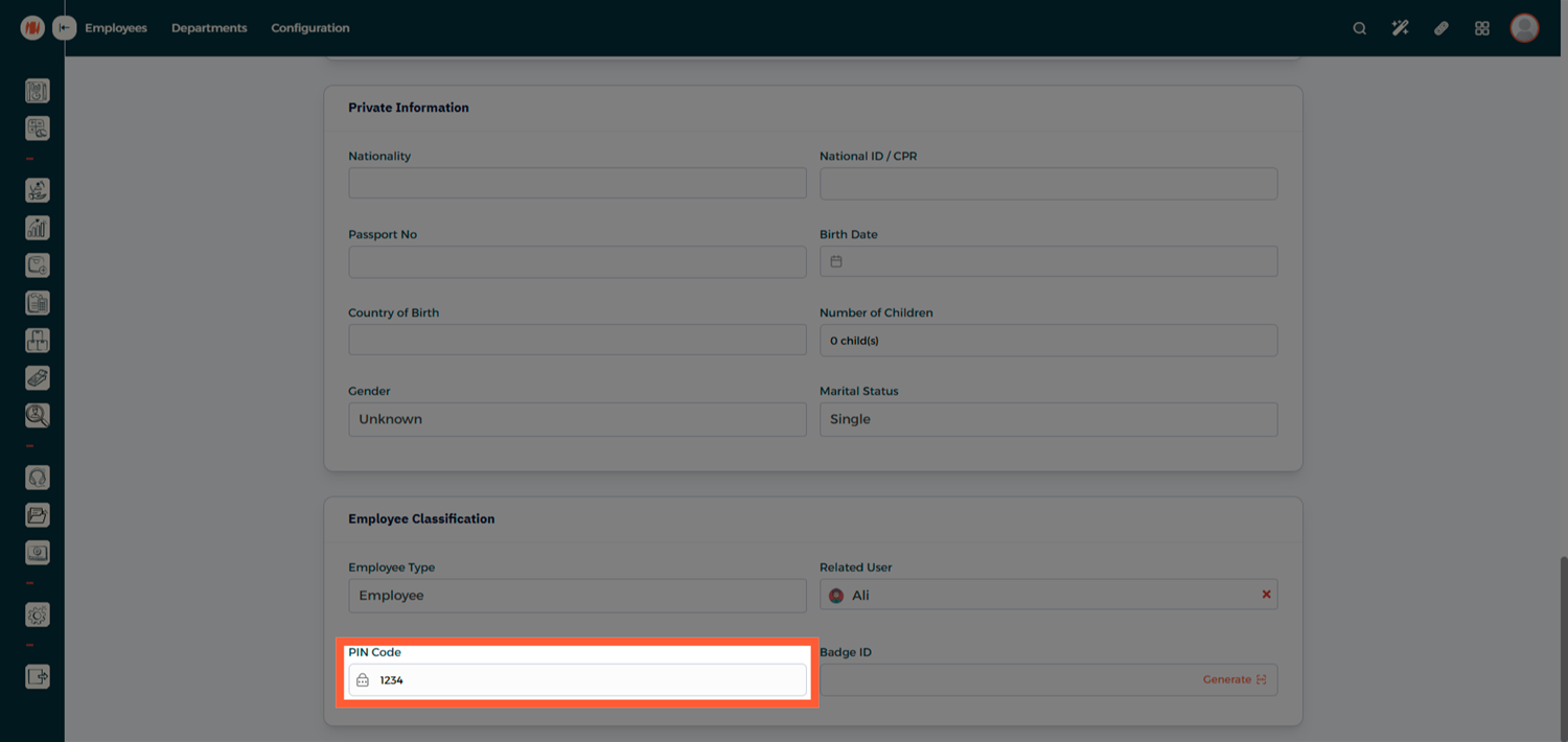 Step 3 - Assign Employee to POS